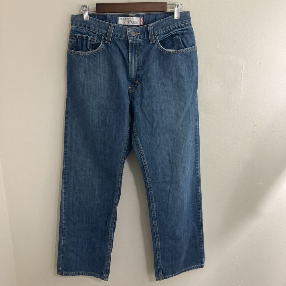 Vintage Levis 559 Jeans Mens 32x32 Blue Relaxed Straight Denim American